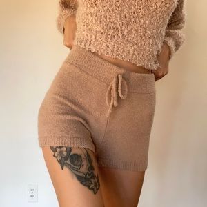 Cozy brown shorts